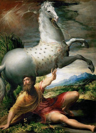 Autorretrato en un espejo convexo de Parmigianino